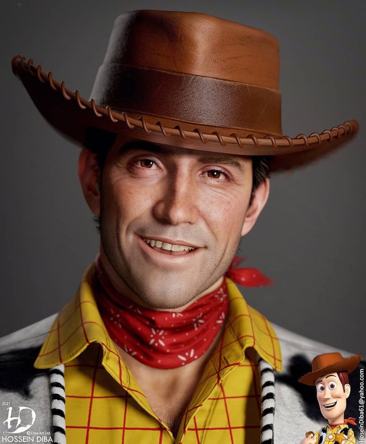 1. Le légendaire Woody de "Toy Story"