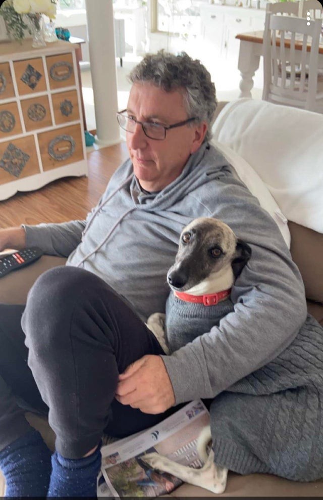 My dad and his four legged best friend