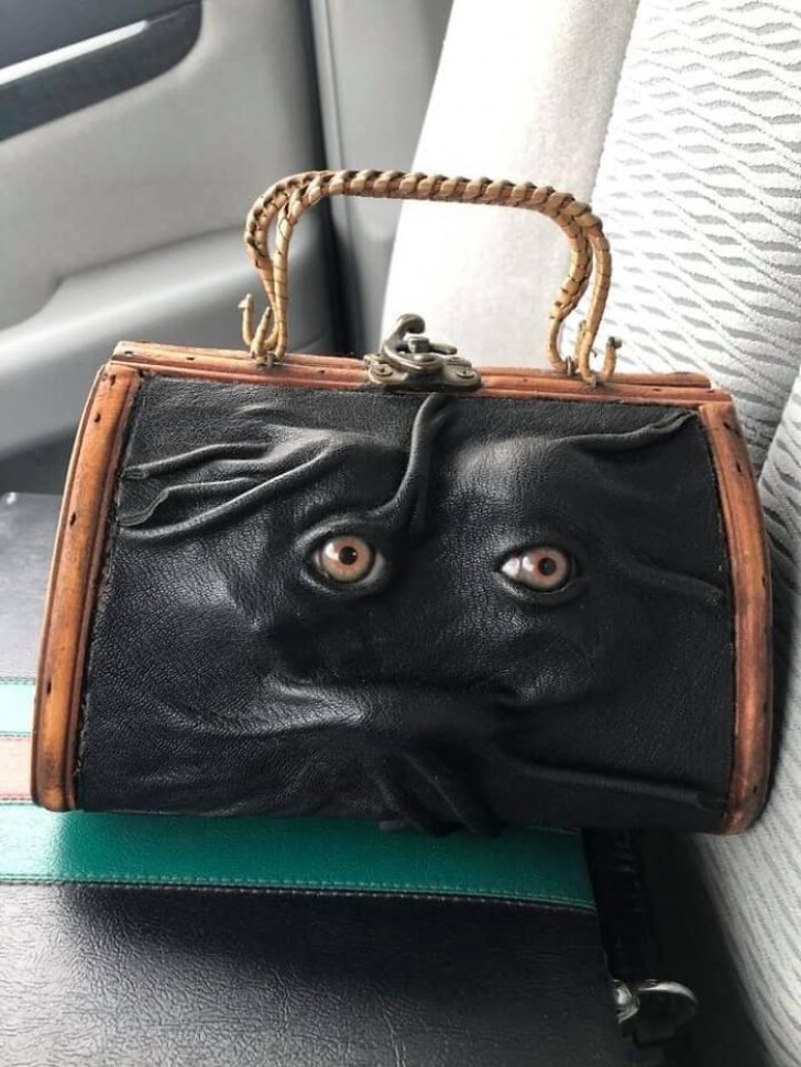 3. Una borsa originale oppure un oggetto alquanto inquietante?