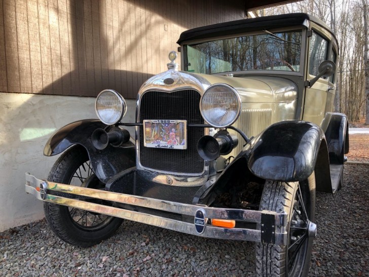 14. Una Ford del 1928 che ancora funziona alla perfezione.