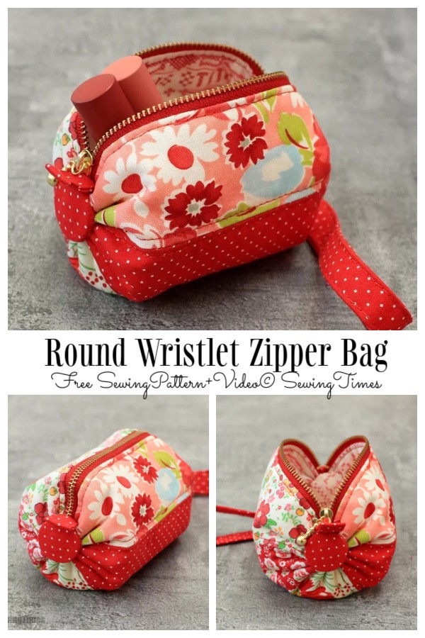 Round Purse Bag by Sewing Times