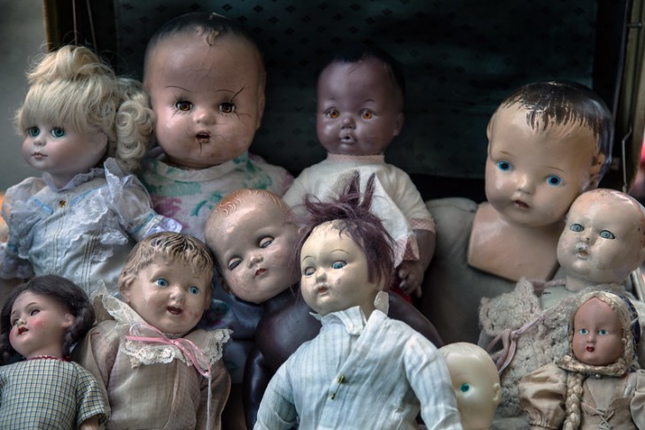 10. La mamma e la collezione di bambole vintage
