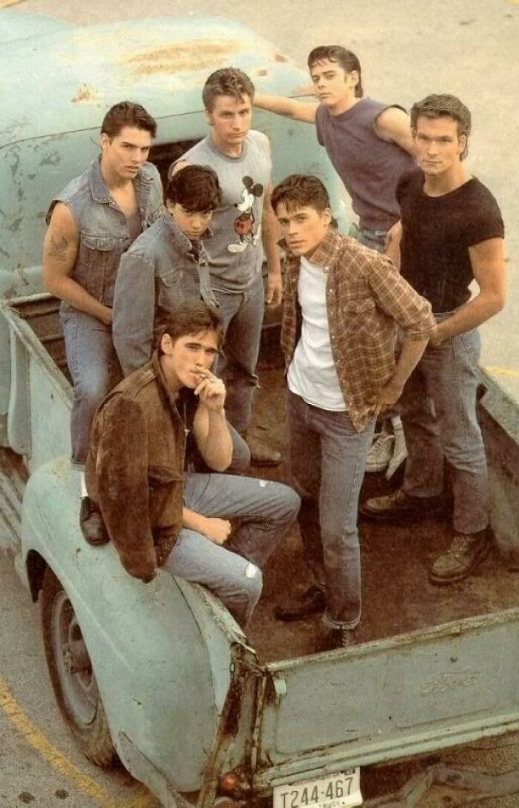 9. Tom e gli altri "Outsiders", nel 1983