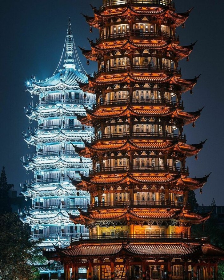11. Basta un semplice sguardo per rimanere incantati da queste pagode