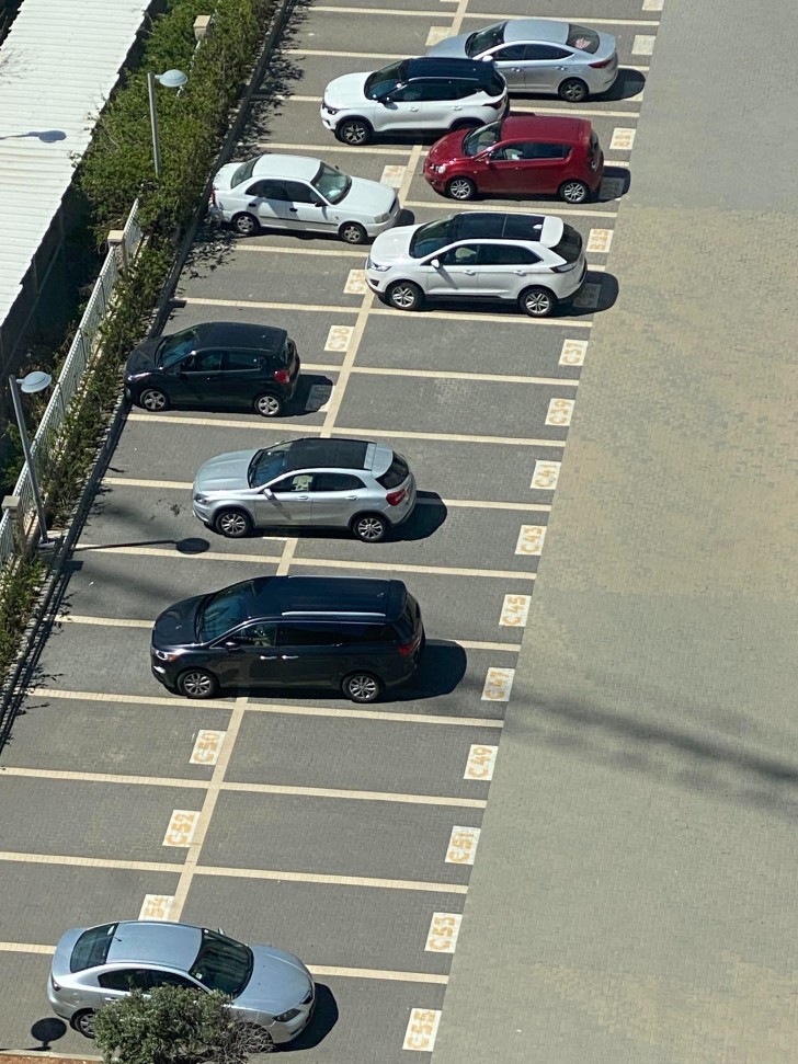 Parkplatz-Tetris