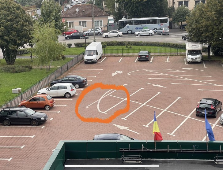 1. De alternatieve parkeerplaats