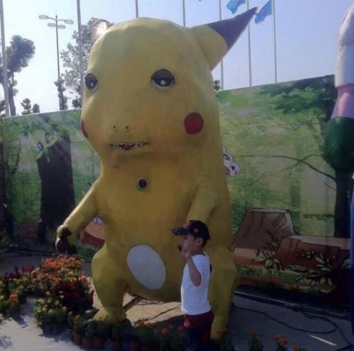13. Pikachu perdente