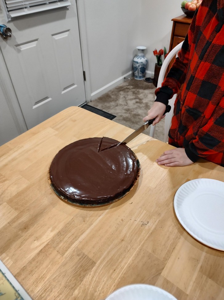 2. Il taglio della torta