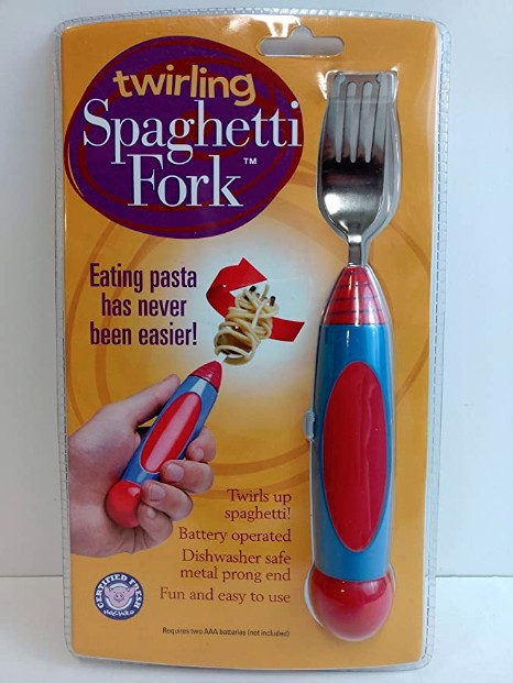 6. Une fourchette qui enroule toute seule les spaghettis