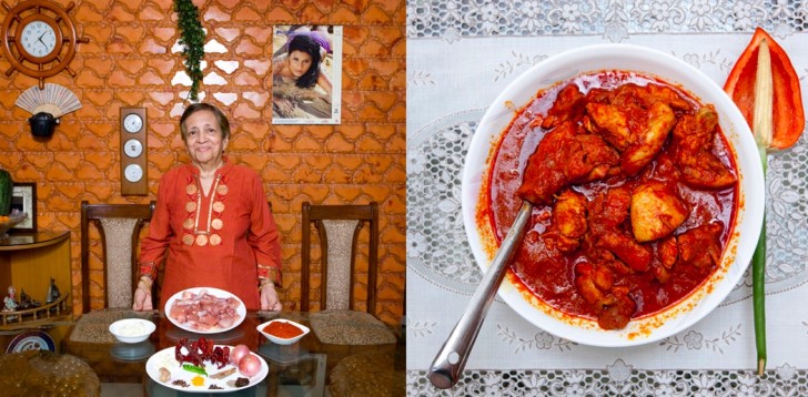 12. "Grace una donna indiana di 82 anni che prepara il miglior Vindaloo di pollo che ci sia"