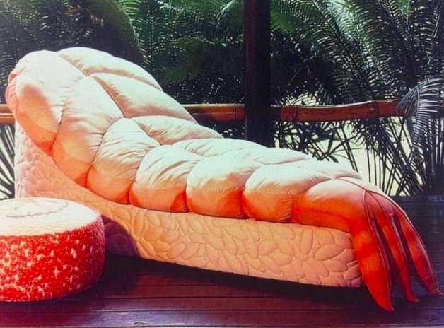 2. Een sofa in de vorm van nigiri