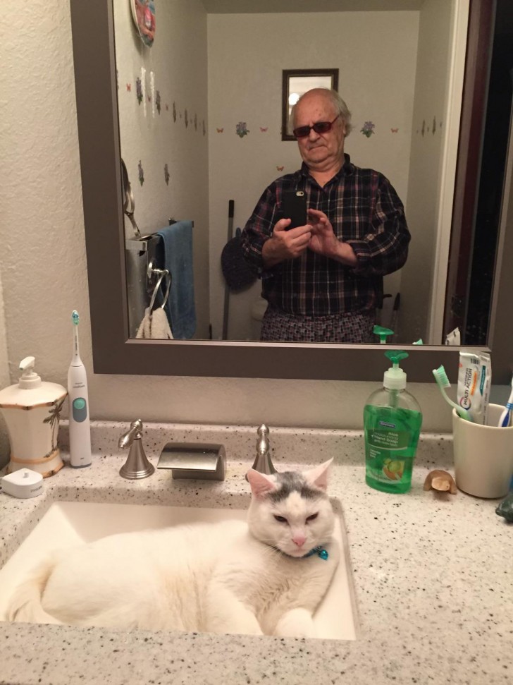8. Selfie im Badezimmer