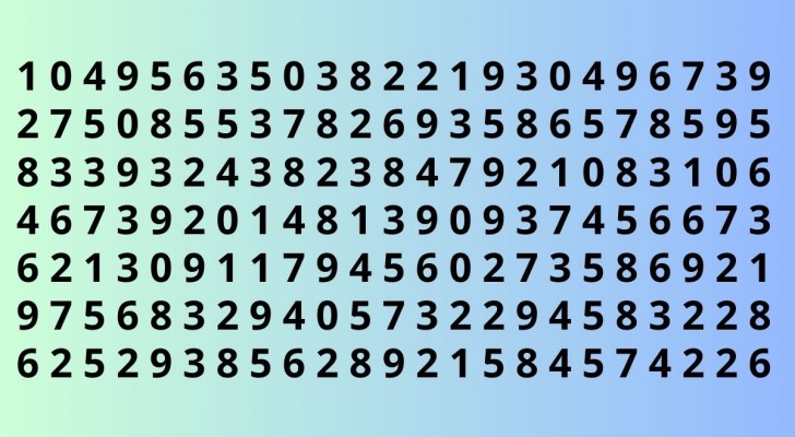 Pouvez-vous trouver le 734 dans l'image en moins de 10 secondes ? - 1