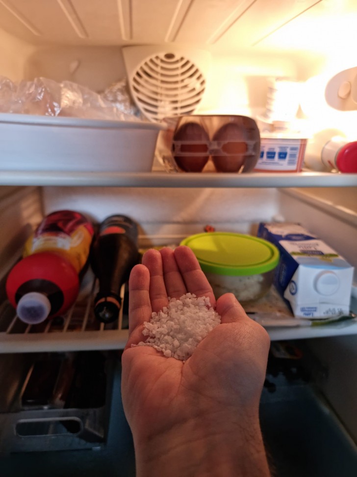 Eine Handvoll grobes Salz im Kühlschrank könnte ein großes Problem lösen, das uns alle plagt - 1