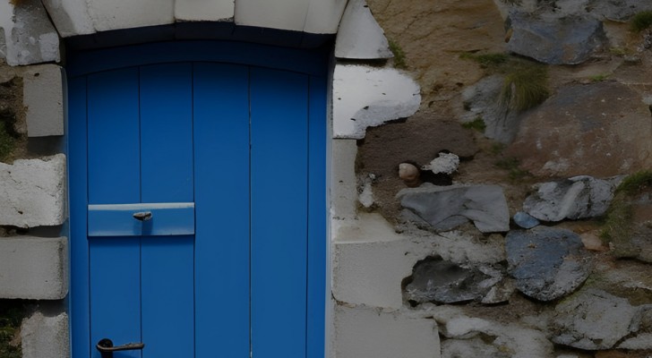 1. De blauwe deur