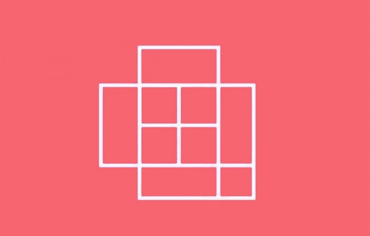 Quantos quadrados existem na imagem?