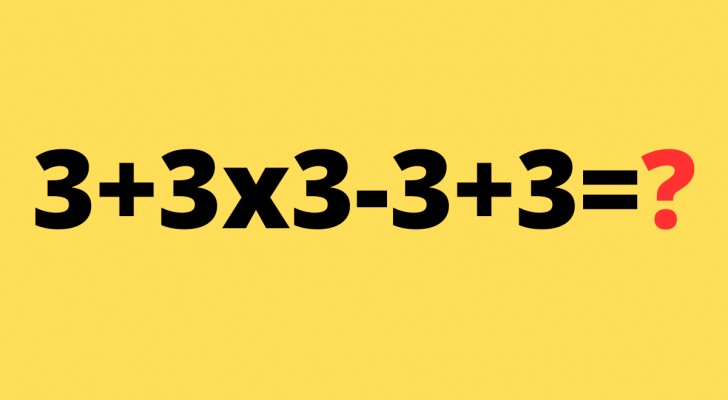 Mät din intelligens med detta ekvationsuppgift: vad blir svaret?