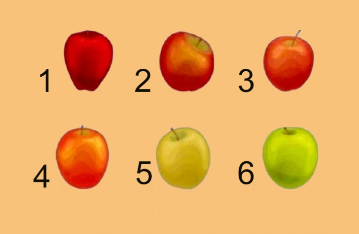 Persoonlijkheidstest:welke appel kies jij?