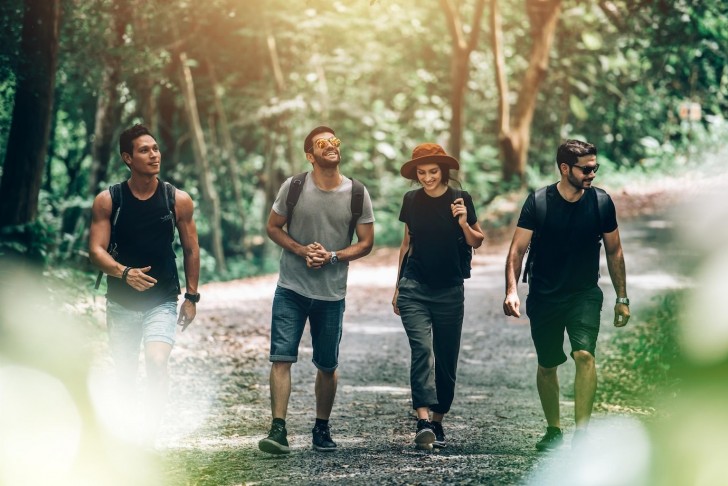 Wandelen om lichaam en geest te versterken