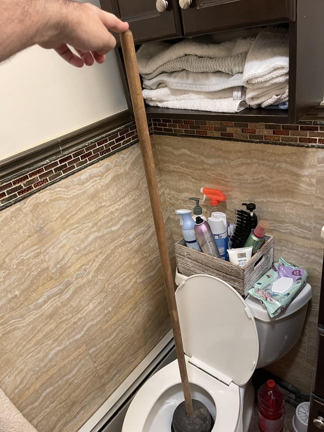 Blocked toilet: proper preparation is key