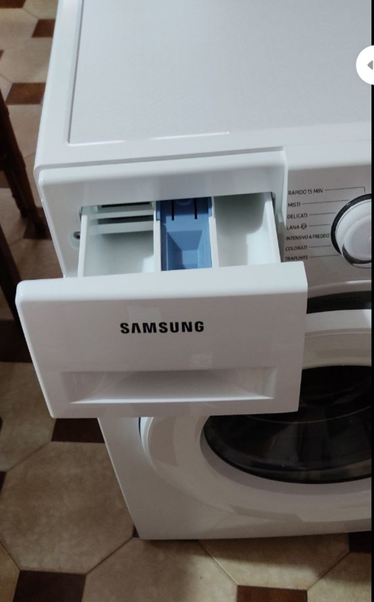 Le nettoyage régulier du tiroir à lessive