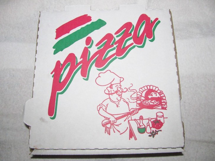 L'histoire de la boîte à pizza