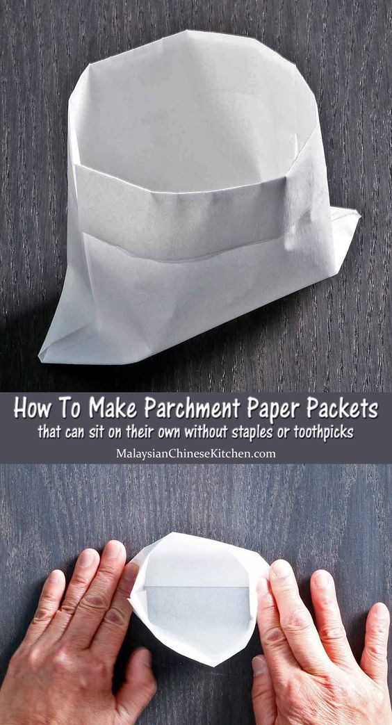 Creare sacchetti con la carta forno, anche per fare ordine