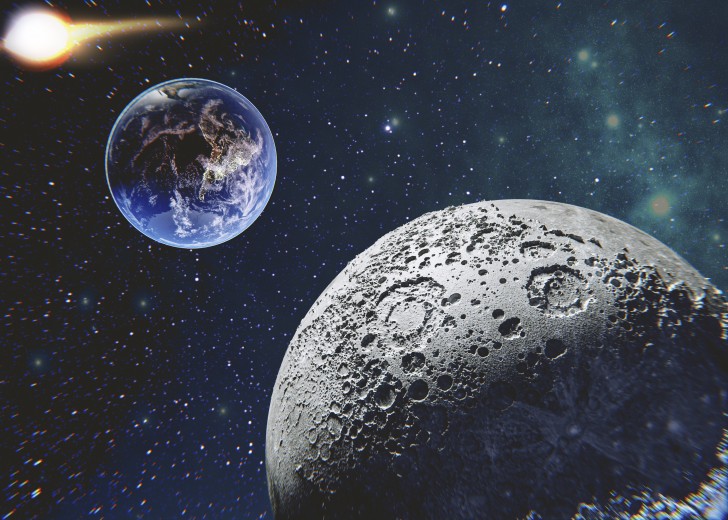 Kleine asteroïde nabij de aarde: is deze echt van de Maan afkomstig?