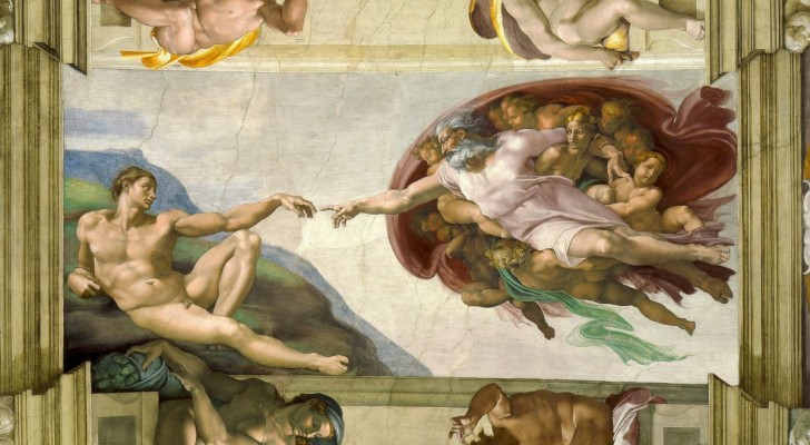 Davvero Michelangelo ha dipinto un cervello nella Creazione di Adamo?