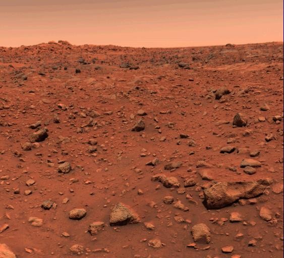 Meteoriter från Mars, den röda planeten