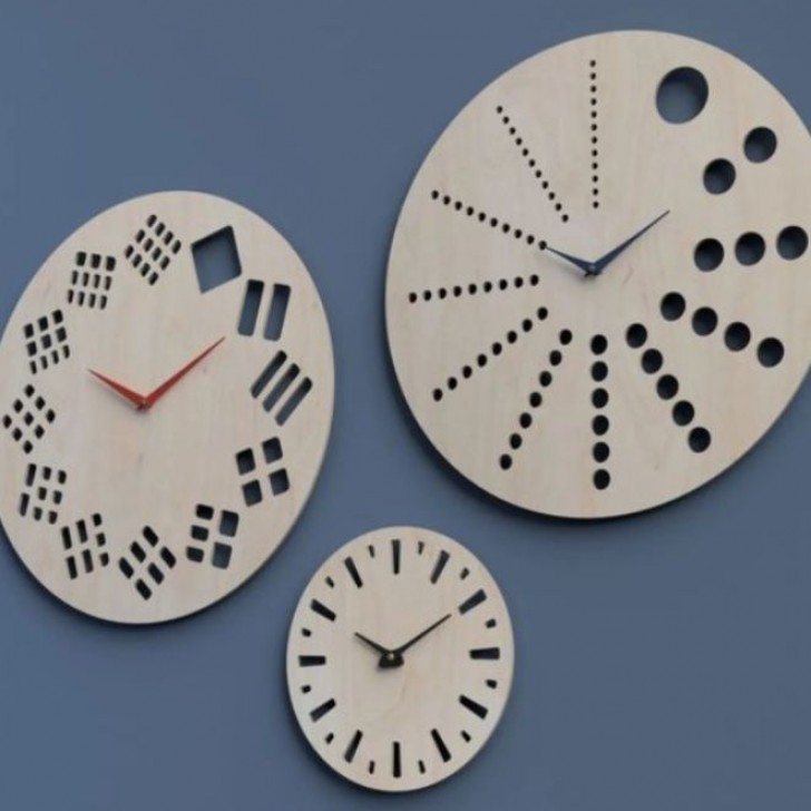 9. Des horloges décoratives