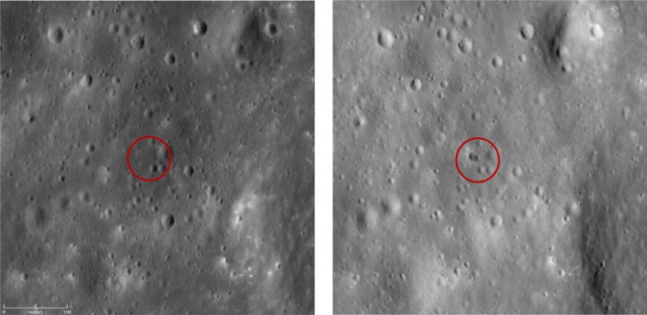 Identificato il razzo cinese che ha provocato due crateri sulla Luna: lo studio