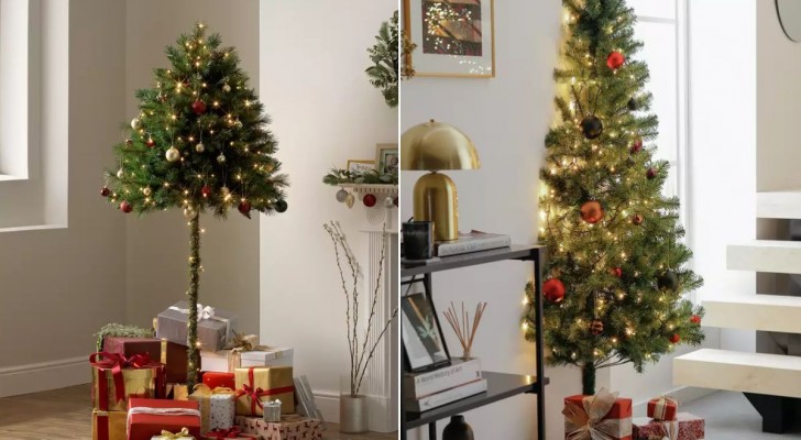 albero di natale a prova di gatto