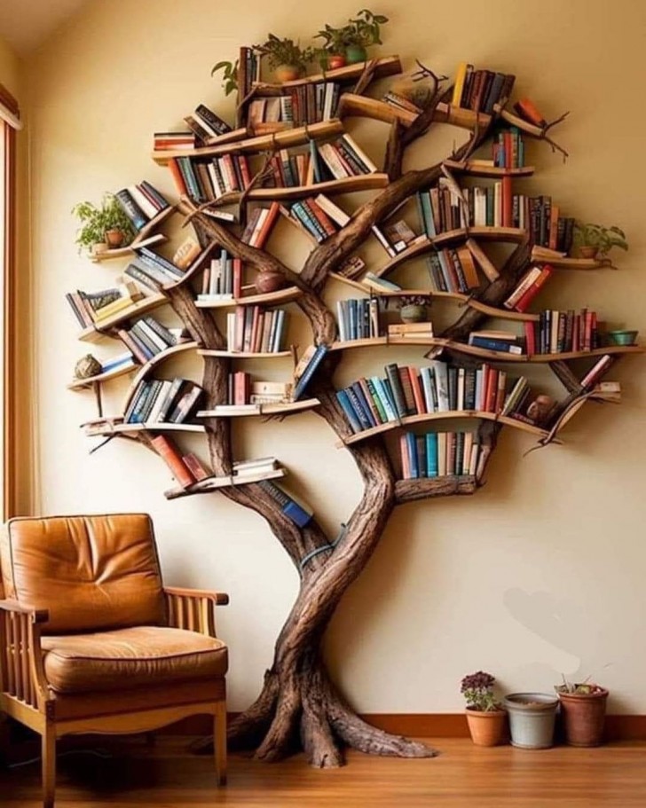 13. Un arbre de livres