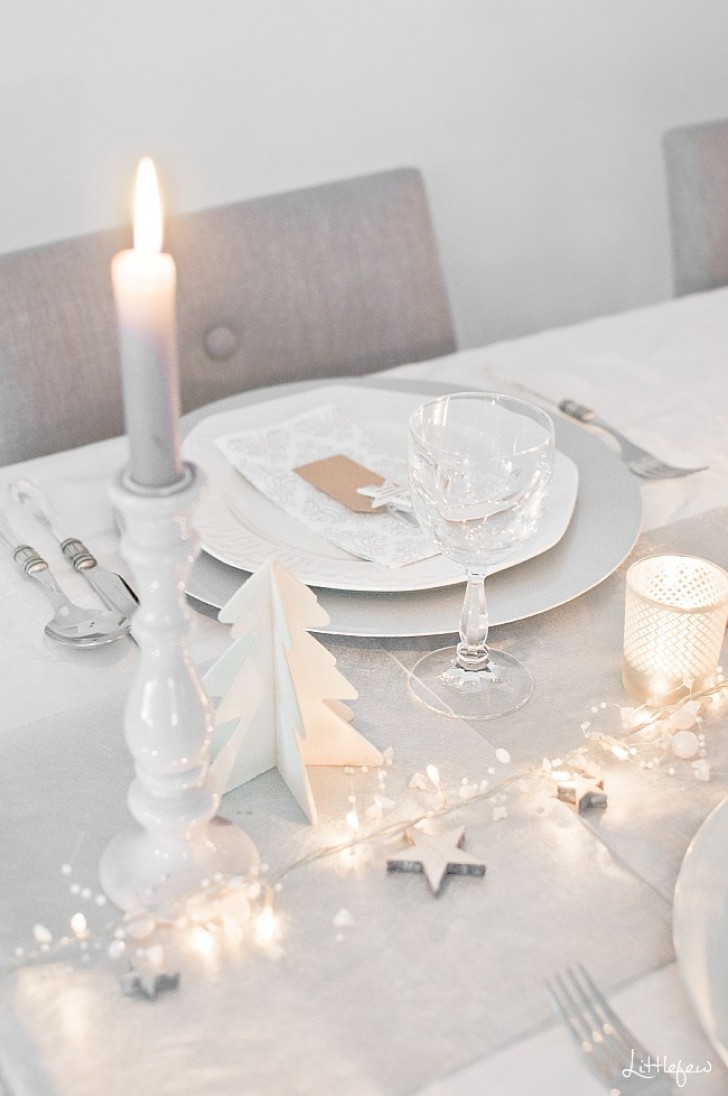 Bianco Natal: basta poco per creare la magia delle feste anche a tavola