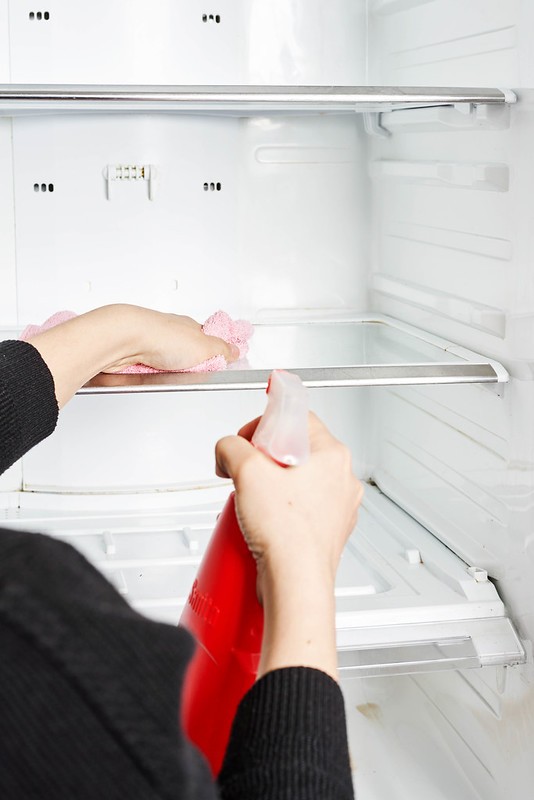 Nettoyez le frigo