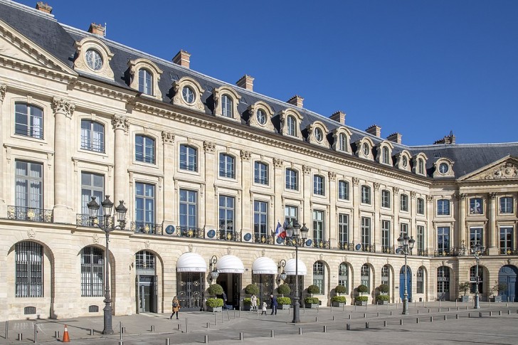 Les précédents vols à l'hôtel Ritz à Paris