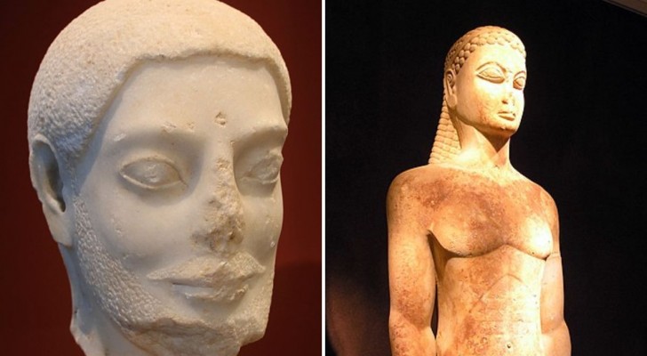 Varför är antika statyer utan näsa?