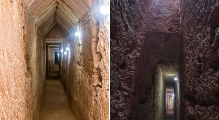 En tunnel som kan leda till Kleopatras grav har upptäckts