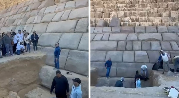 La ristrutturazione della Piramide di Micerino
