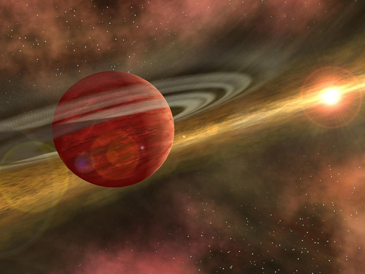 Selon une étude, les grandes planètes étaient à l'origine des ellipsoïdes aplatis