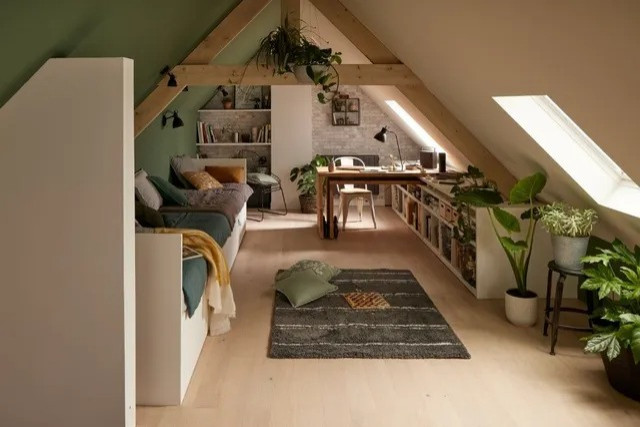 Living in an attic