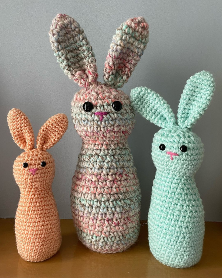 14. Crochet bunnies