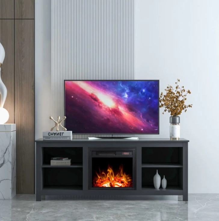 5. Fireplace-TV cabinet