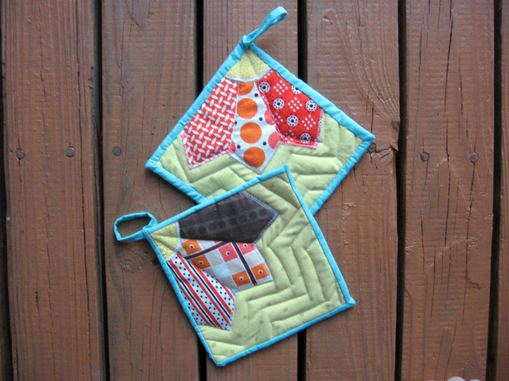 6. Pot holders and oven gloves