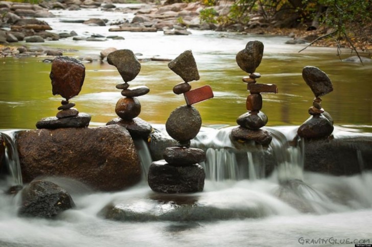 L'art de mettre les pierres en équilibre: les sculptures «impossibles» de Michael Grab - 2