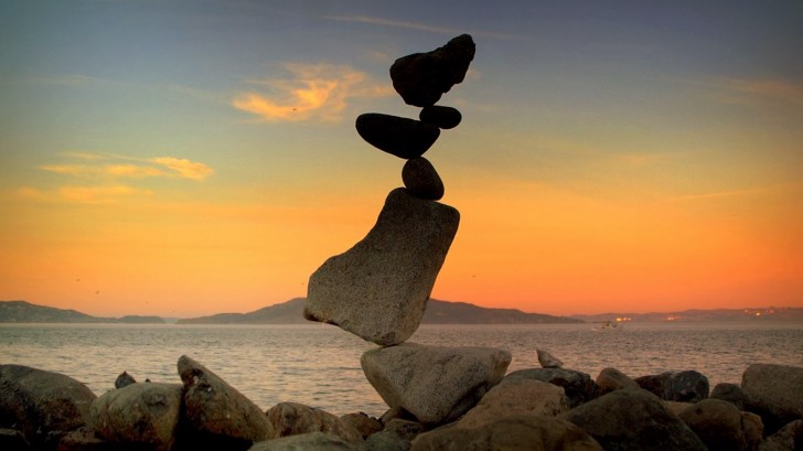 L'art de mettre les pierres en équilibre: les sculptures «impossibles» de Michael Grab - 5