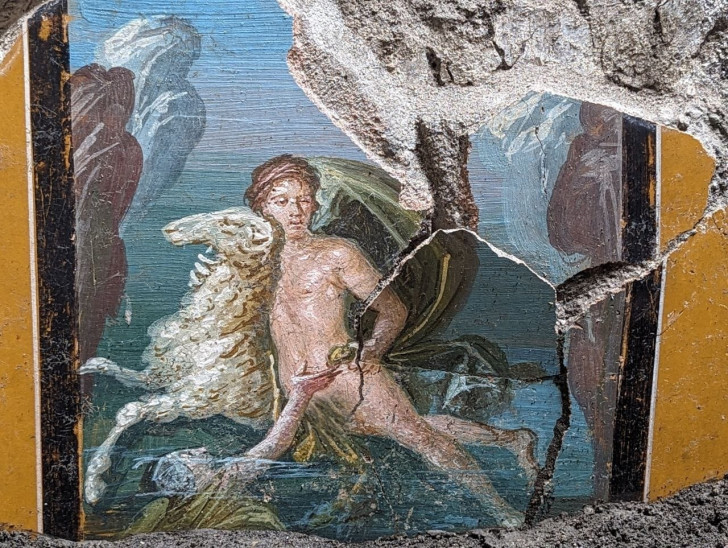 Il mito di Frisso ed Elle a Pompei