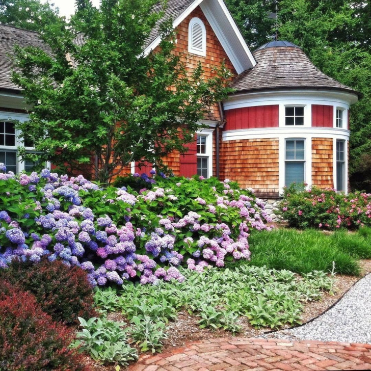 What is "layered landscaping" in simple terms?