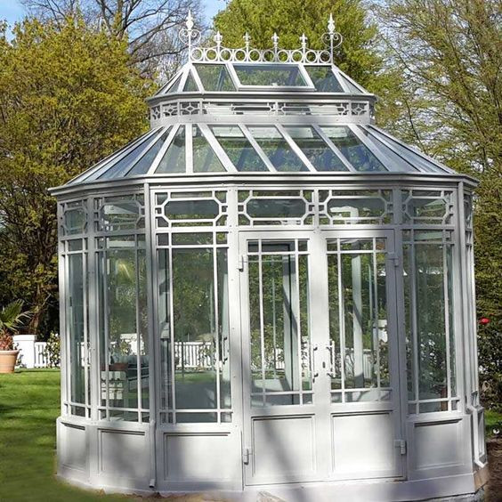A miniature greenhouse